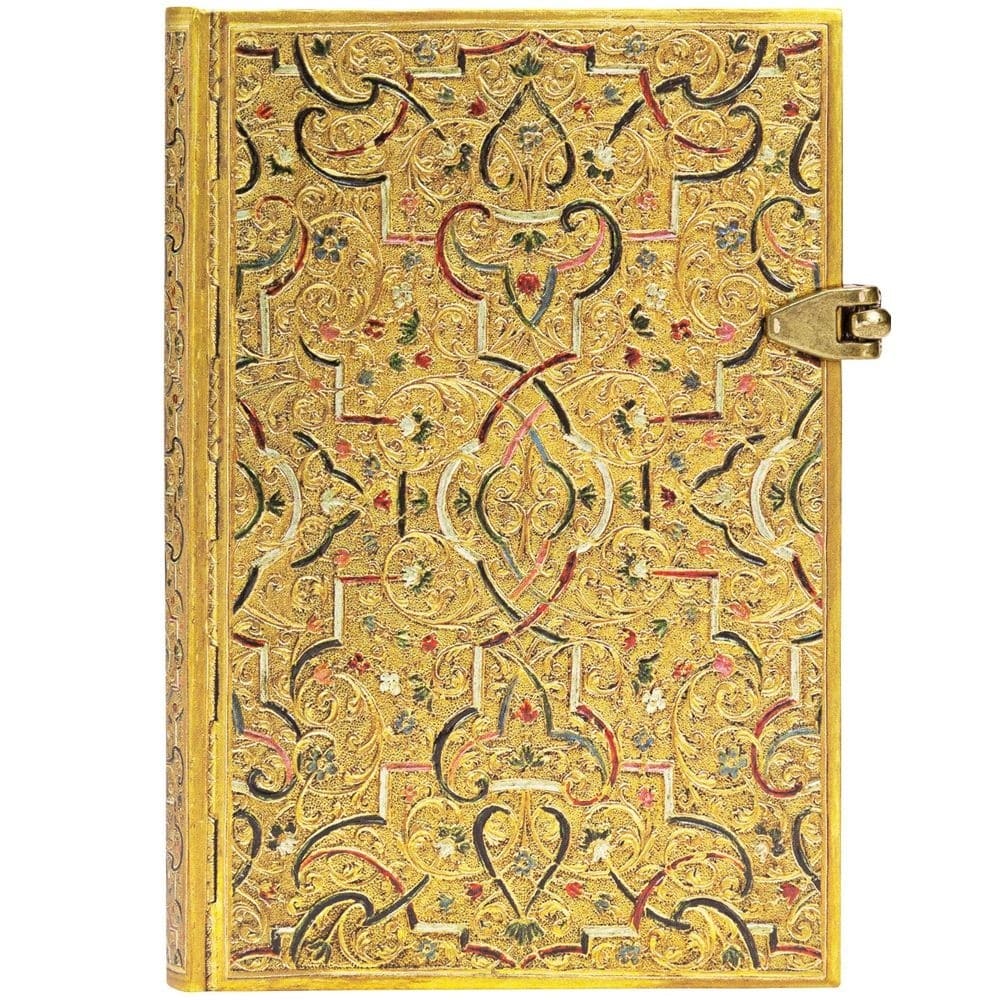 Paperblanks Gold Inlay Capa Dura Mini Pautado